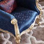 Vintage Luxury Living Room Chairs Large Wooden Nordic Bedroom Chairs Armchair Comfy Relaxing Sedie Da Soggiorno Home Furniture