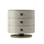 Luxury classic bedside table high-end bedroom furniture bedside table