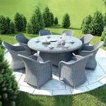 US Retro Outdoor Rattan Cafe Restaurant Table and Chair Combination Open-air Courtyard Garden Rattan Dining Table and Chairs