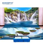 3d 5d Effect Uv Wall/floor/ground Art Glass/wood/ceramic/paper/metal Direct Inkjet Printers Spraying Printing Painting Machine