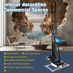 Automatic Vertical Wall Printing Machine 3D Wall Printer Robot for Paintings and Wall Arts Decor 3D Wallpaper