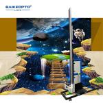 3d 5d Effect Uv Wall/floor/ground Art Glass/wood/ceramic/paper/metal Direct Inkjet Printers Spraying Printing Painting Machine