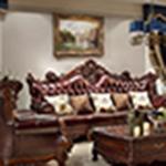 Vintage Antique Luxury Sofas European Leather Nordic Lounges Sofas Double Armchair Designer Divani Soggiorno Home Furniture