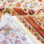 250x350cm Large Persian Carpets Silk Living Room Floral High Density Handmade Arabian Rugs for Villa Bedroom Home Kовер Luxury