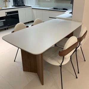 Bar Stool Dinning Table Cafe Dining Living Room Home Furniture Tables Sets Luxury Steel Mesa Mesas De Cocina Industrial Modern