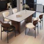 Bar Stool Dinning Table Cafe Dining Living Room Home Furniture Tables Sets Luxury Steel Mesa Mesas De Cocina Industrial Modern