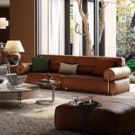 Aesthetics Designer Sofa Leisure Unusual Decor Gaming Modern Living Room Sofas Entrance Light Luxury Sillon Cama Furniture