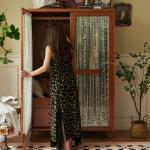 Side Cabinet Storage Assembly Dressing Rooms Bedside Table Clothes Wooden Armoire Locker Closet Bedroom Wooden Furniture Home