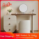 Bedroom Makeup Dressing Table Women Jewelry Chair Bedside Luxury Wood Vanity Table European Drawers Vestidores Home Furniture