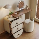 Bedroom Makeup Dressing Table Women Jewelry Chair Bedside Luxury Wood Vanity Table European Drawers Vestidores Home Furniture