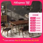 Unique Kitchen Dining Table Chairs Rectangular Nordic Living Room Tables Restaurant Modern Big Mesas De Jantar Home Furniture