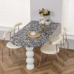 Designer Garden Dining Table Center Coffee Nordic High Hallway Wall Dining Table Chairs Small Restaurant Mesa Salon Furniture