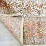 305x427cm Handmade Silk Rug Luxury Classic Persian Pink Medallion Carpet (TJ751A)