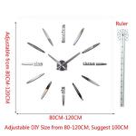 FASHION in THE CITY Wall Clocks Silent Non-Ticking Movement Wall Decoration Home/Office/Hotel/Bar/Restaurant/Classroom Clocks