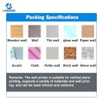 LC-A2 Wheeled the Wall Printer High-definition    2.2m/2.5m/3.2m Automatic  Drawing Paintings and Wall Arts Label Printing Machi