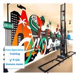 Floor Art Painting Wall and Floor Printers Indoor and Outdoor Wall Printers