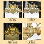 Xinjiang style homestay retro exotic style wall lamp, Indian Arabic copper hollow art luminous wall lamp