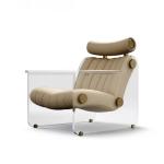Suspended Leisure Chair Villa Living Room Sofa Chair Balcony Single Sofa Creative Leather Leisure ChairQ