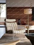 Suspended Leisure Chair Villa Living Room Sofa Chair Balcony Single Sofa Creative Leather Leisure ChairQ