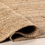 nuLOOM 6x9 Hand Woven Natural Jute Rug
