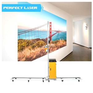 Automatic Vertical Robot Lcd UV 3d Inkjet Wall Printing Printer Machine on Art Glass Mural Tile Paper Color Photo Indoor Outdoor