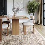 Becca Vintage Tile 6'7" x 9' Area Rug