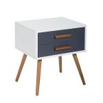 European-style bedroom bedside table, modern storage exquisite storage bedside table
