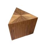 North American black walnut parquet edge few medieval wabi sandy wind solid wood bedside table creative living room design