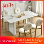 Dinner Service Dining Table Set 4 Chair Dressing Dressing Side Table Coffee Multifunctional Files Juegos De Comedor Tables