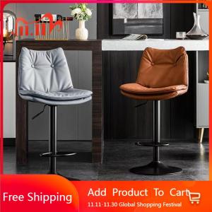 Ancient Sturdy Bar Stools Nordic American Ancient Ergonomic Bar Stools Lounge Minimalist Fashion Metal Cadeira Home Furniture