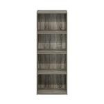 Furinno Luder Bookcase / Book / Storage, 4-Tier, French Oak