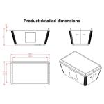 Hot Selling 75 Inch LCD Digital Display All-in-One Interactive Smart Touch Screen Table for Game Restaurant Coffee Shop