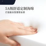 Customizable American living room solid wood leather sofa fabric cushion modern simplicity