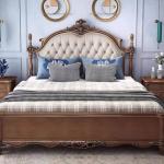 Legs Elegant Large Double Bed Bedside Table Decor Loft Bedroom Double Bed Frames Headboards Camas De Dormitorio Furniture Home