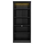 Shelving for Books Wood Storage Wardrobe High Buffet Living Room Furniture for Entrance Hall Wooden Chest of Drawers Black Home