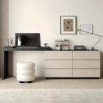 Organizer Bedroom Vanity Table Living Room Modern Mirror Chair Dressing Table Bedside Study Penteadeira Postmodern Furniture