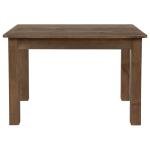 Flash Furniture HERCULES 46" x 30" Rectangular Antique Rustic Solid Pine Farm Dining Table