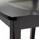 Homestyles Blair Black Dining Chairs, Set of 2