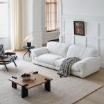 Lazy White Living Room Sofas Armchair Cute Replica Cloud Designer Lounge Living Room Sofas Mid Century Muebles Trendy Furniture