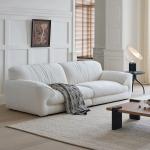 Lazy White Living Room Sofas Armchair Cute Replica Cloud Designer Lounge Living Room Sofas Mid Century Muebles Trendy Furniture