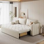 Makeup Wind Sofa Bed Folding Dual Purpose Living Room Multifunctional Recliner Tech Cloth Sofas Compact Muebles Unique Furniture