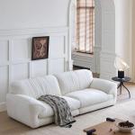 Lazy White Living Room Sofas Armchair Cute Replica Cloud Designer Lounge Living Room Sofas Mid Century Muebles Trendy Furniture