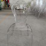 Outdoor Wholesale Sale Modern Chaise Plastic Stackable White Gold Phoenix Dining Wedding Party Event Banquet Chair