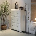 Storage cabinet, antique drawer-type layer cabinet, bedside table, environmentally friendly entrance cabinet, Japanese-style di