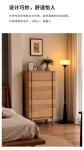 Medieval solid wood living room storage cabinet bedroom household bedside table locker