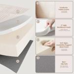 108" L-Shaped Boneless Couch, Modular Sectional Sofa with Moveable Ottoman, Corduroy Cloud Couches for Living Room, No Assembly, Ship in a Box, Beige