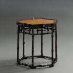 Hexagonal edge bamboo furniture coffee table living room household tea room