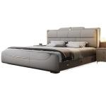 Frame Bedside Table Bed Upholstered Double Queen Sleeping Lounge Bed Bedroom French Camas Matrimoniales House Accessories