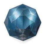 Modern Luxury Wooden Wine Cabinet Diamond Design Wall Mounted Expandable Storage Luxury Art Villa Dining Living Home Furniture