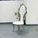 Modern Luxury Royal Wedding Throne Chairs King & Queen High Back With Stainless Steel For Hotels Living Room Bedroom Bar